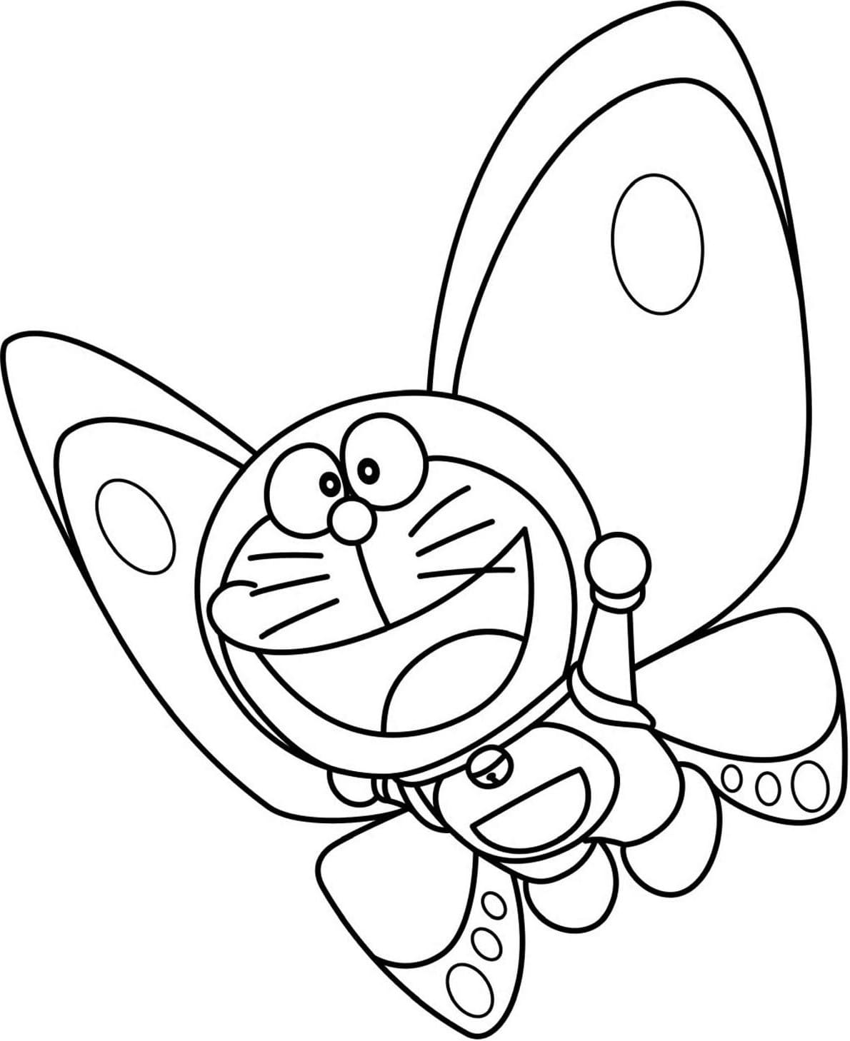 Doraemon Butterfly