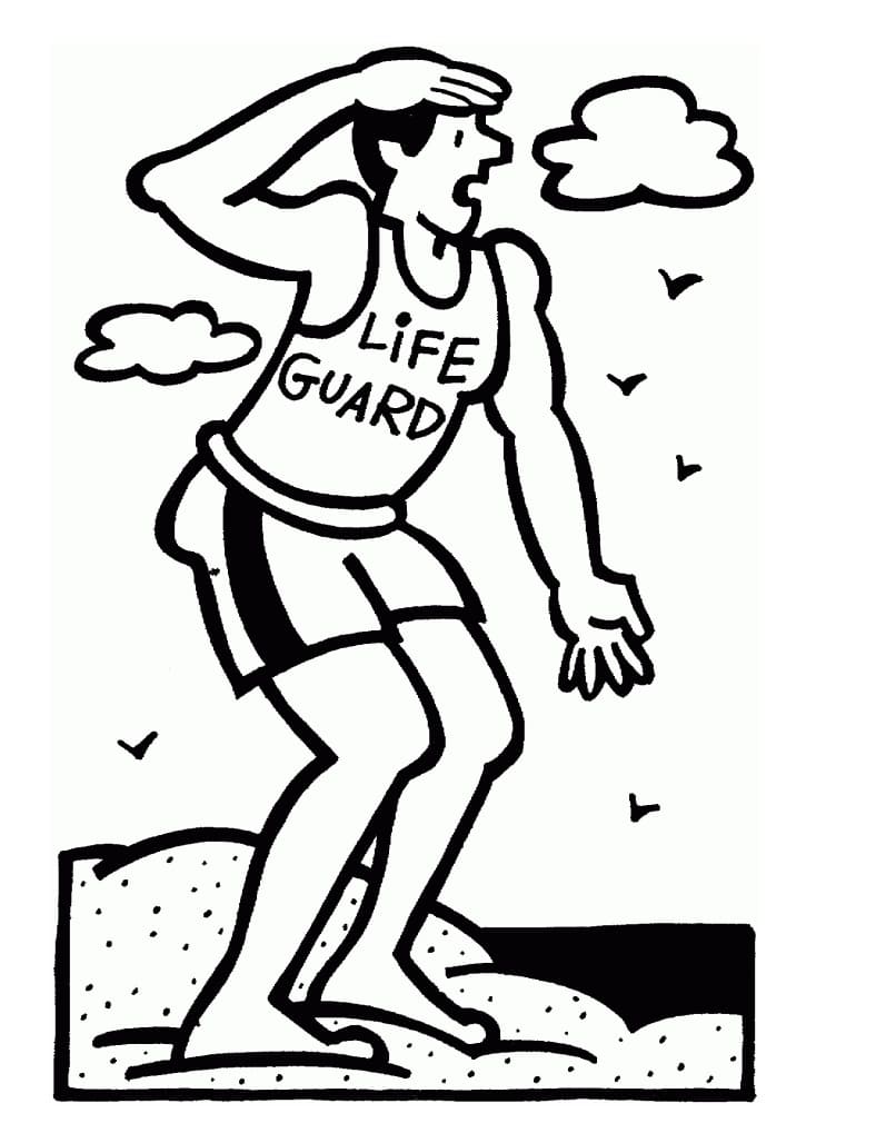 Drawing of Lifeguard