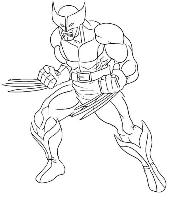 Fearless Logan coloring page