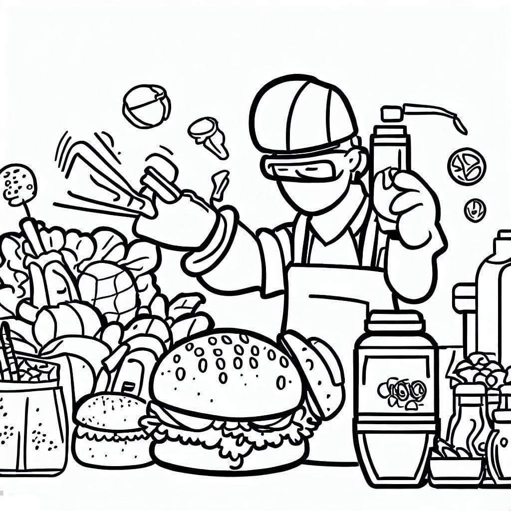 Cartoon Fresh Drawing Food Health Safety Illustration Elements Illustration  | AI Free Download - Pikbest