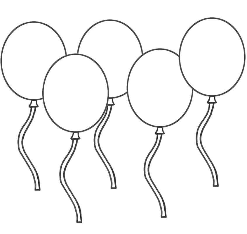 Free Printable Balloons Coloring Page Download Print Or Color Online