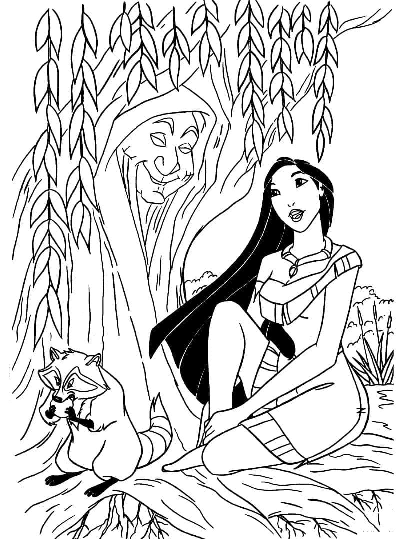 Free Printable Pocahontas