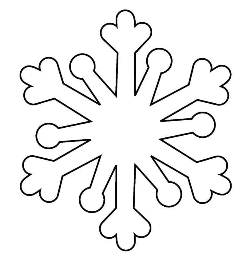 Free Printable Snowflake