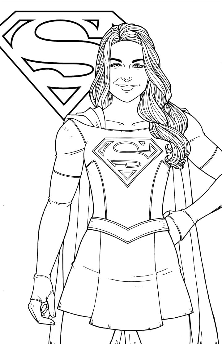 Free Printable Supergirl