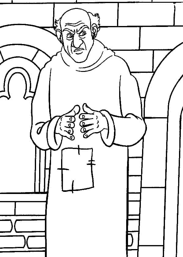 Gargamel in The Smurfs Movie coloring page