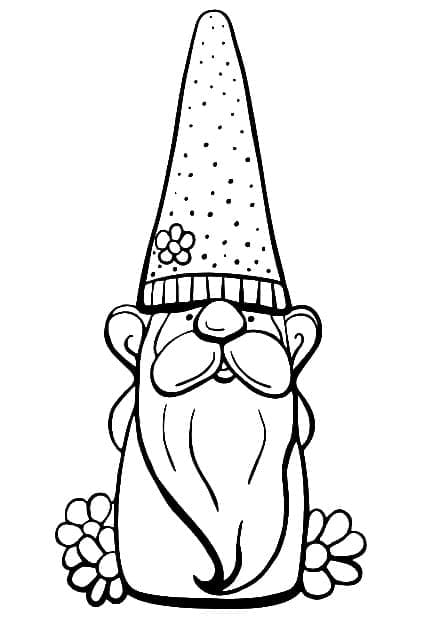 Gnome Free Printable coloring page - Download, Print or Color Online ...