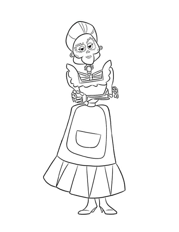 Imelda Rivera coloring page - Download, Print or Color Online for Free