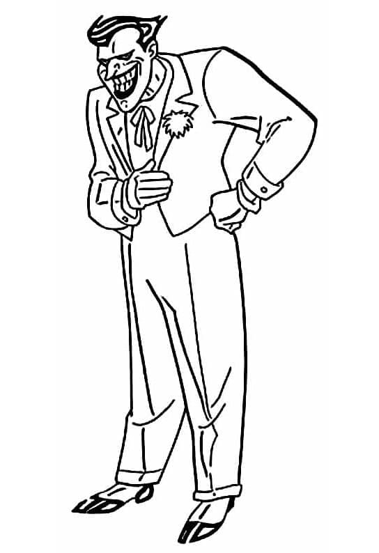 Joker Free coloring page - Download, Print or Color Online for Free