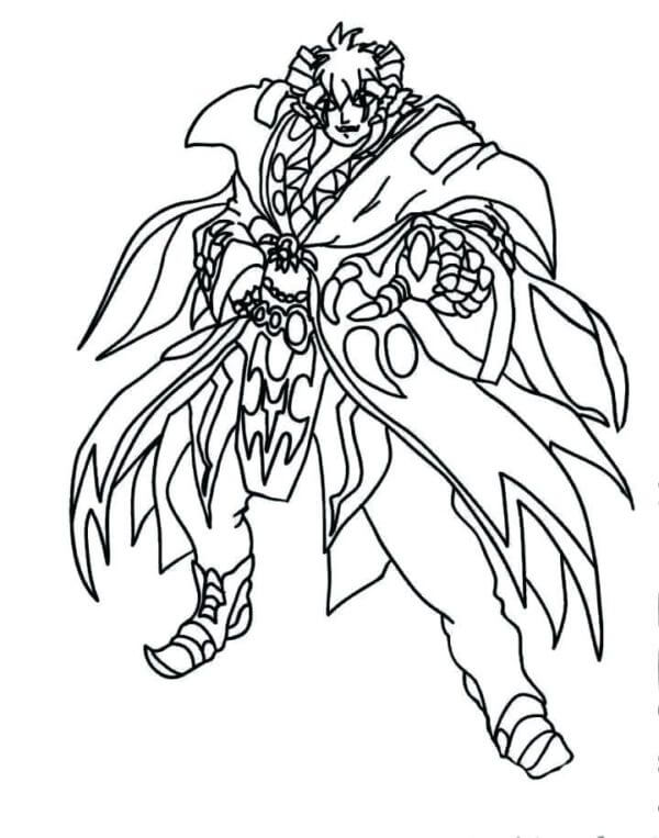 Knight, Water Block coloring page