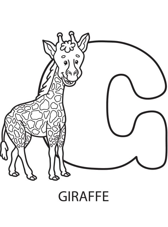 Letter G is For Giraffe