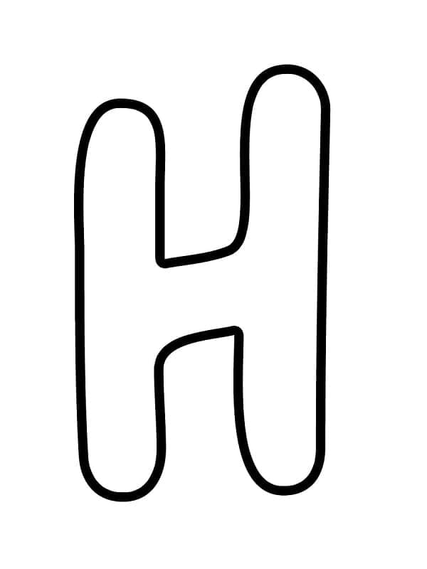 Letter H For Kids