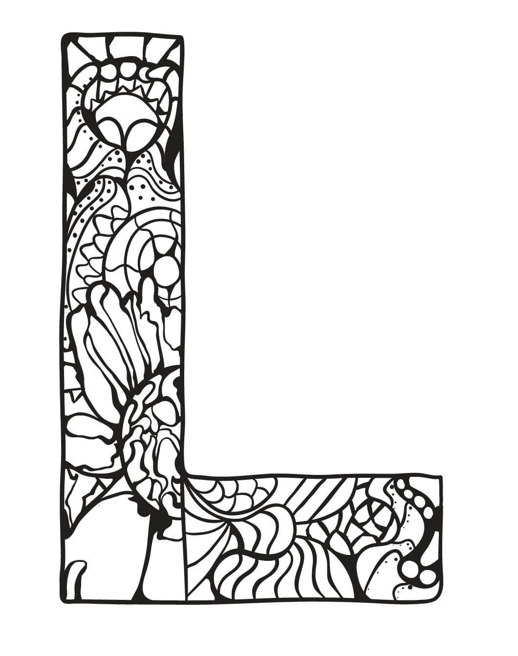 Letter L For Children Coloring Page Download Print Or Color Online 