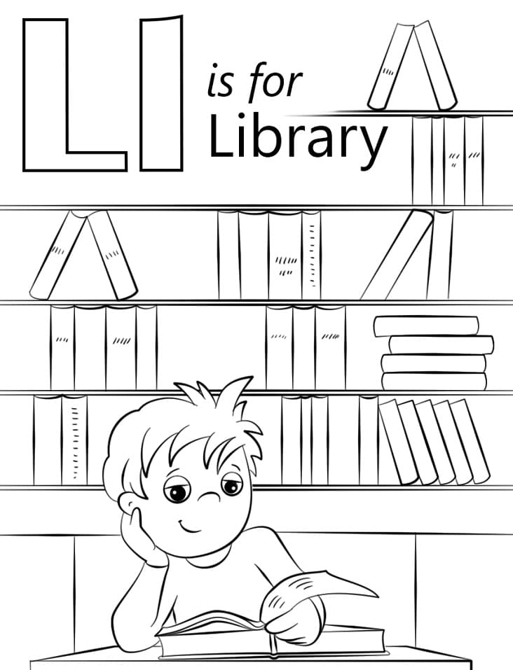 Letter L is For Library