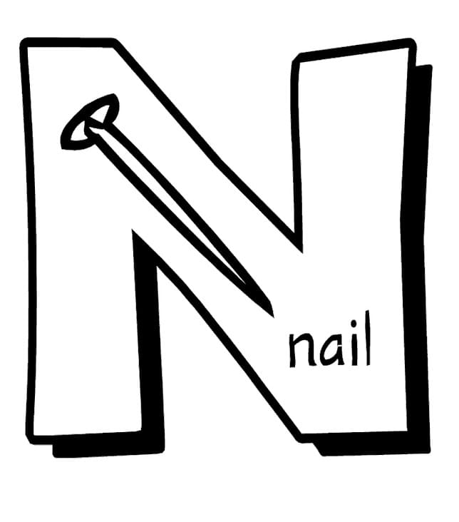 Letter N is For Nail