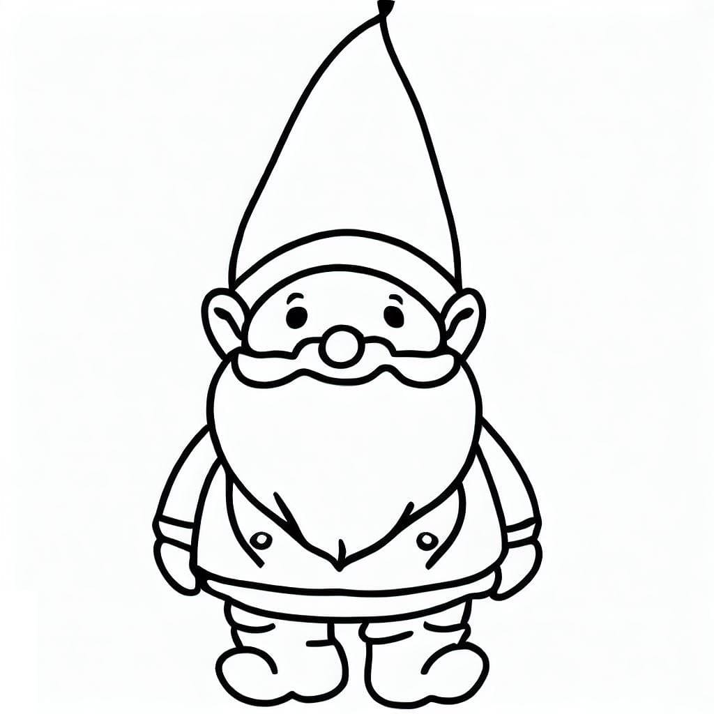 Little Gnome coloring page - Download, Print or Color Online for Free
