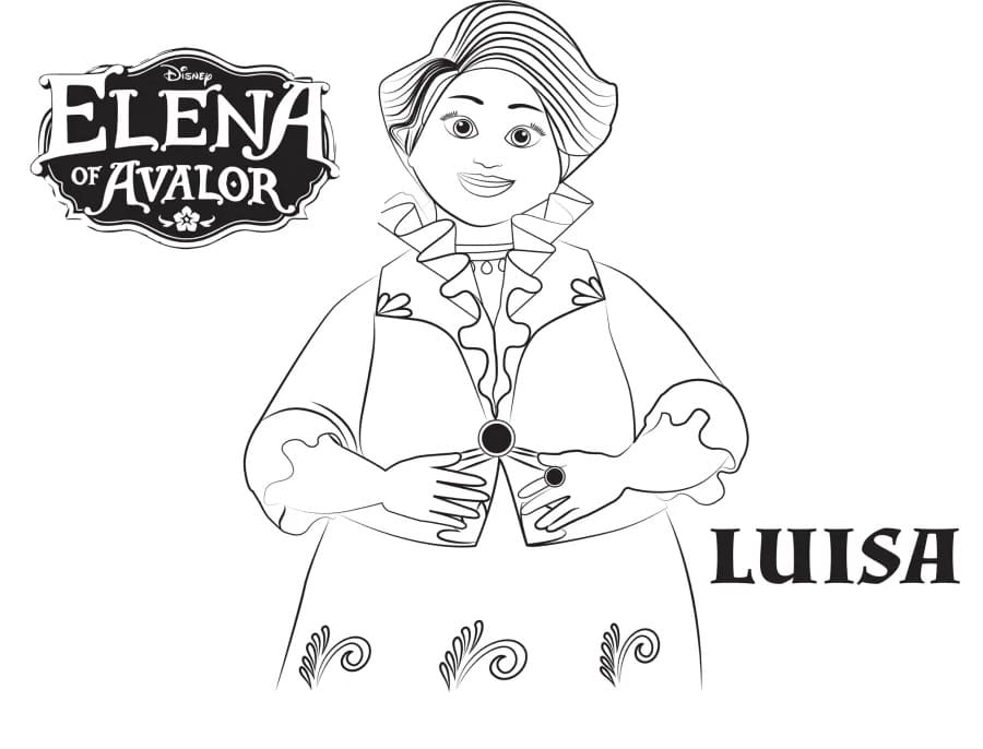 Luisa from Elena of Avalor