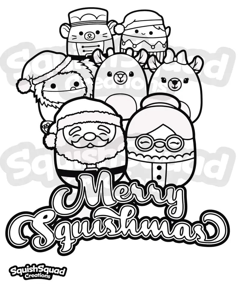 Merry Squishmas Squishmallows