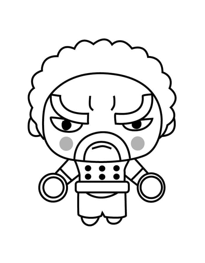 Muji from Pucca coloring page