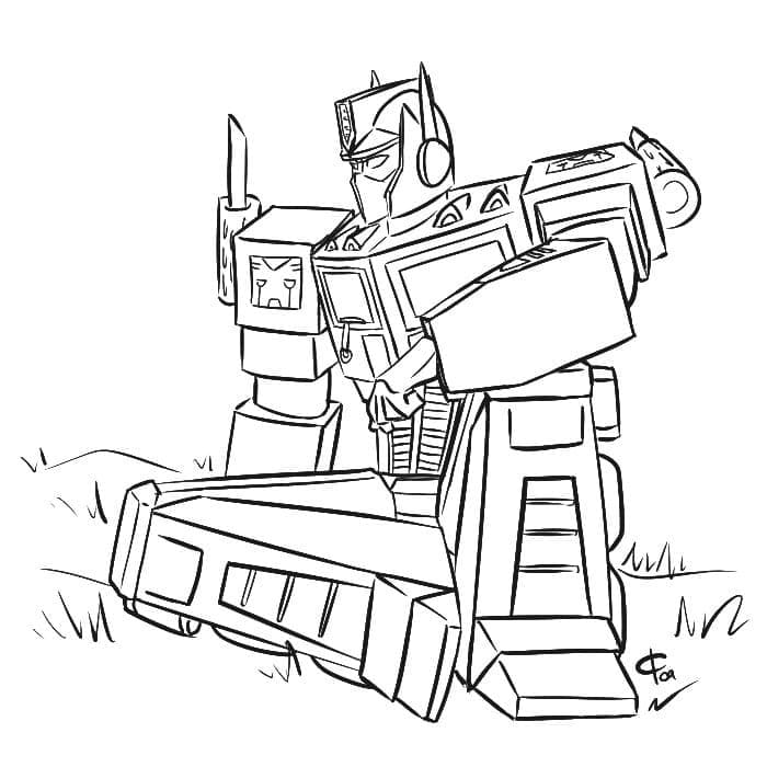 Optimus Prime For Children