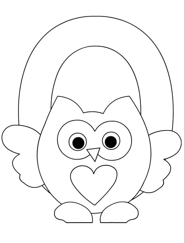 Owl Letter O