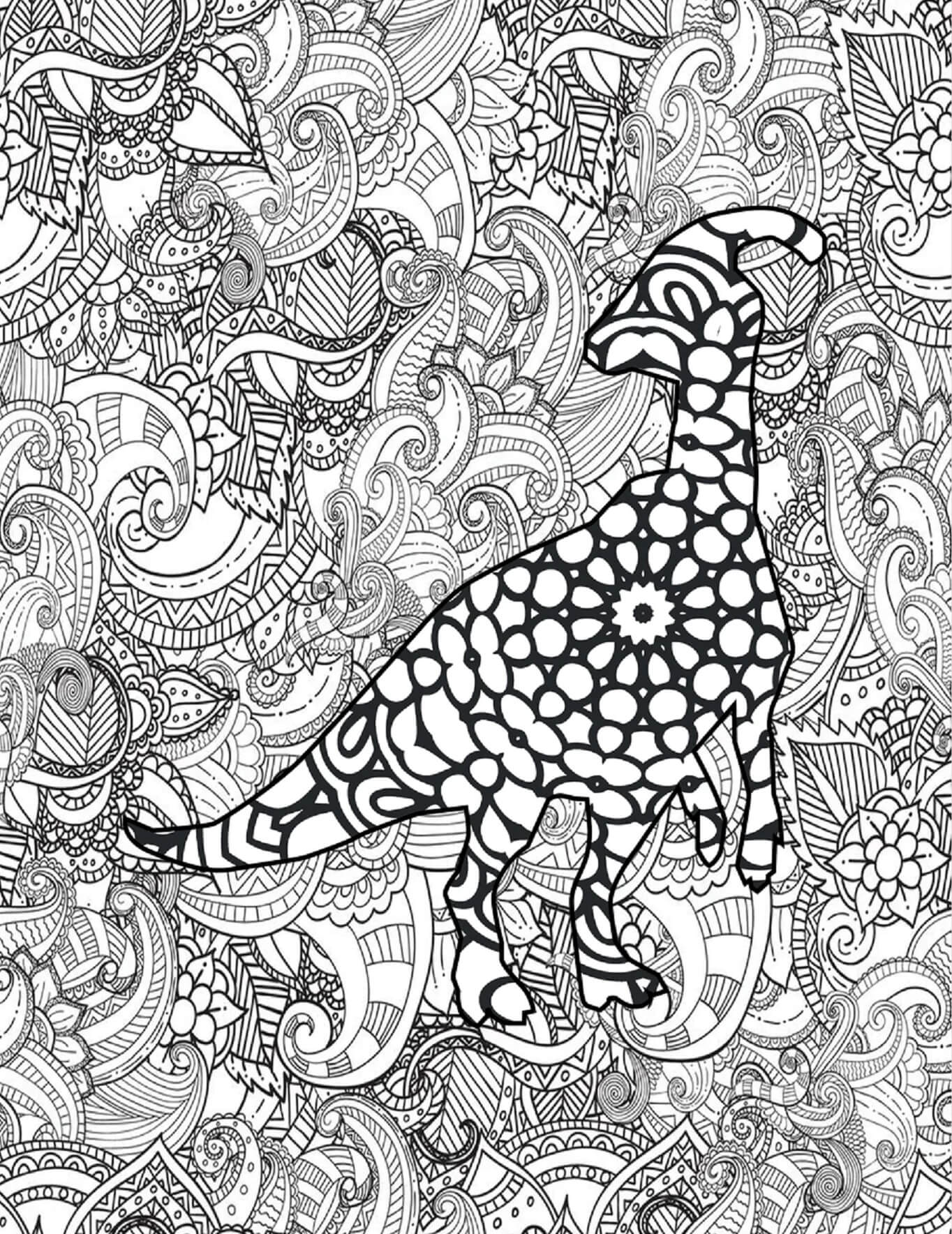 Parasaurolophus Mandala