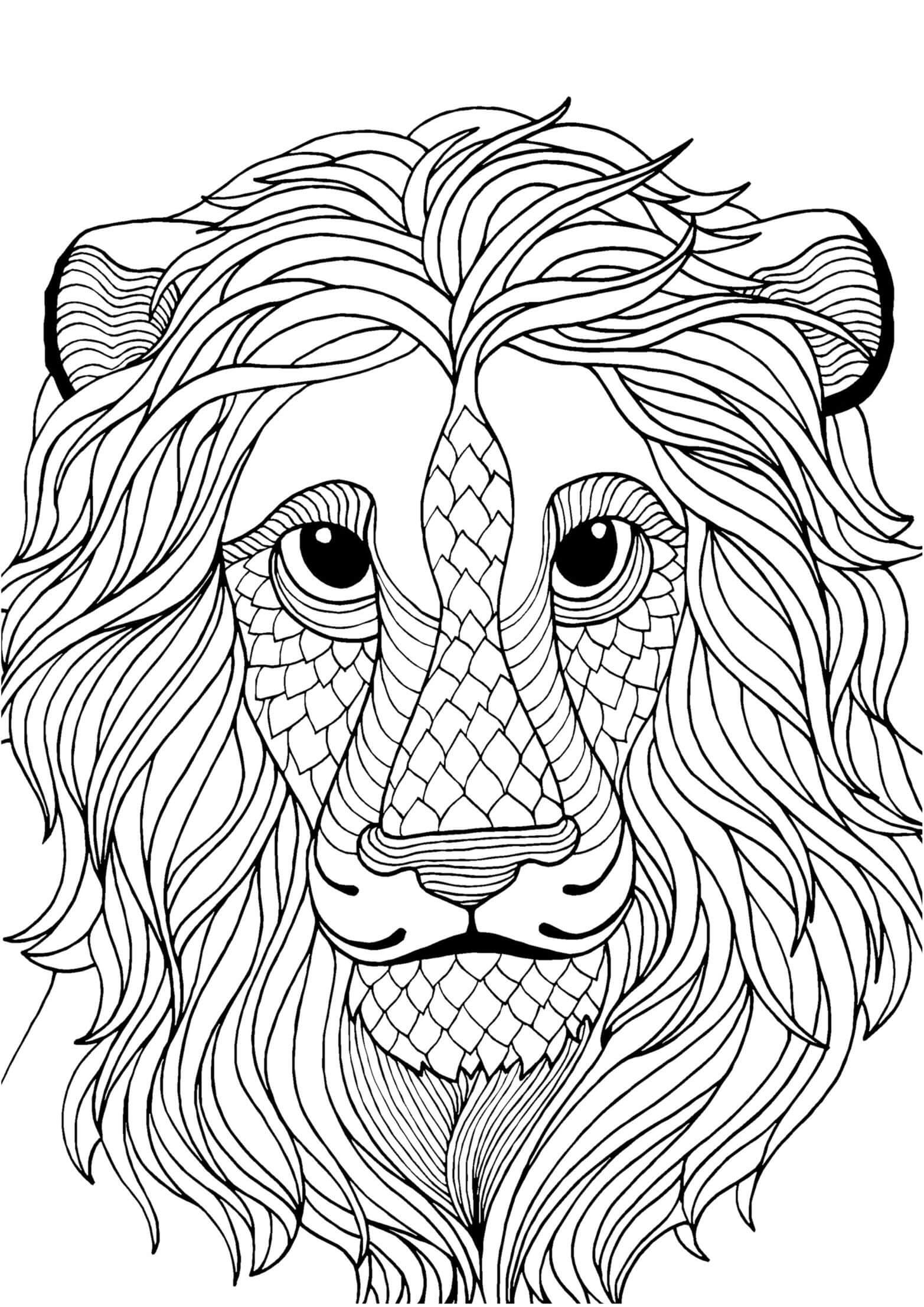 Perfect Lion Mandala