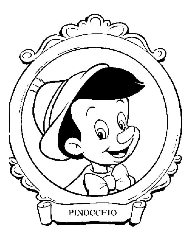 Pinocchio Picture coloring page - Download, Print or Color Online for Free