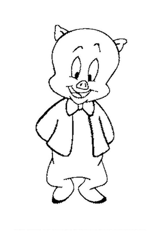 Porky Pig from Looney Tunes