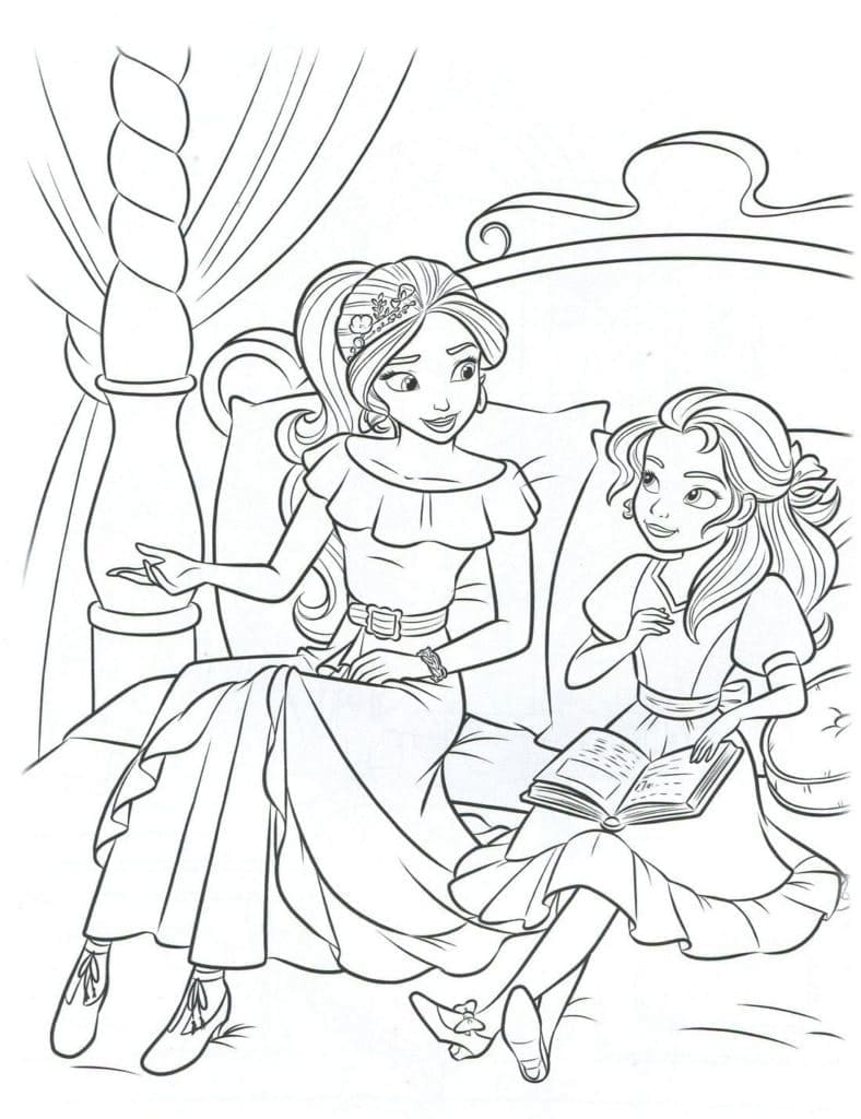 Princess Elena and Isabel