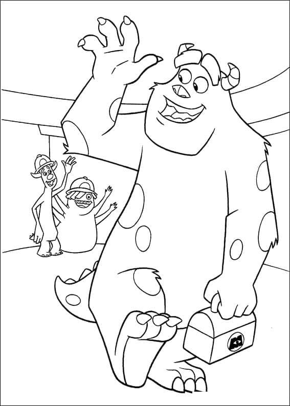 26+ Mike Monsters Inc Coloring Pages