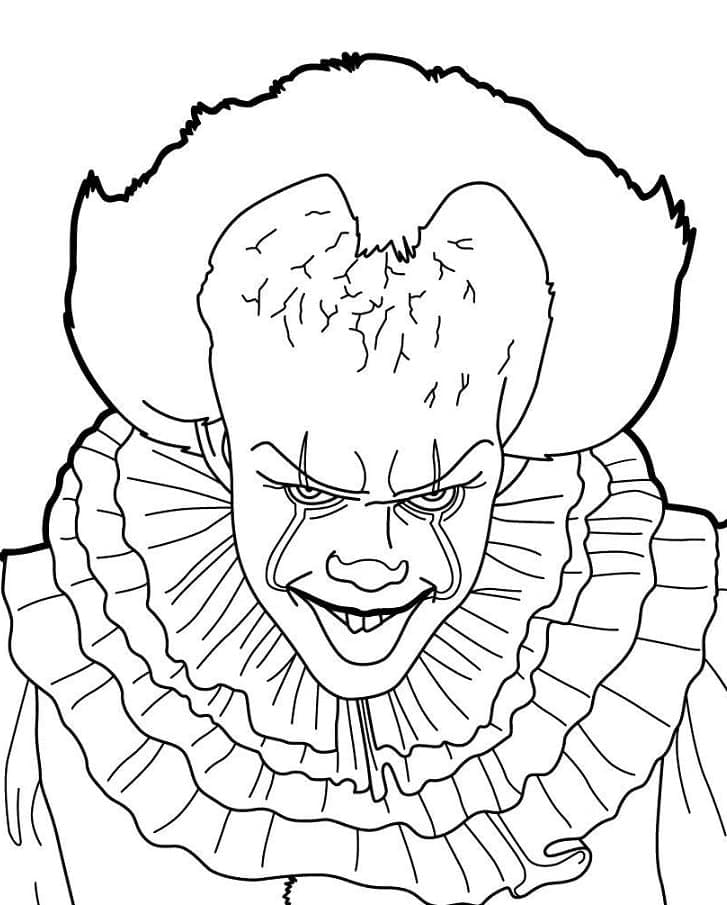 Pennywise coloring pages