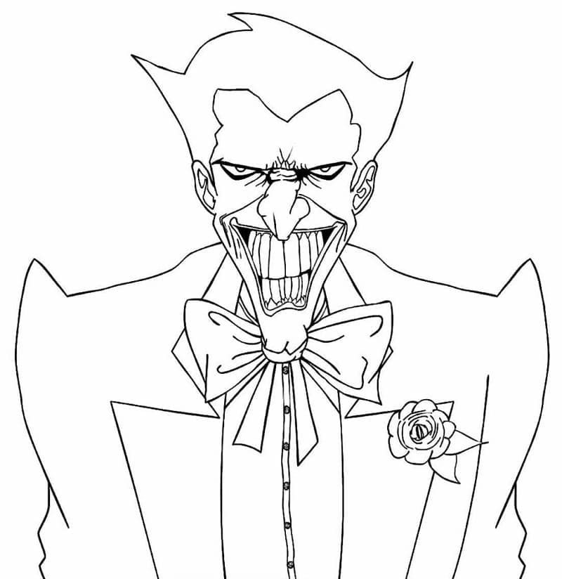 Printable The Joker coloring page - Download, Print or Color Online for ...