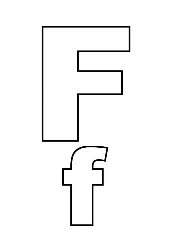 Simple Letter F