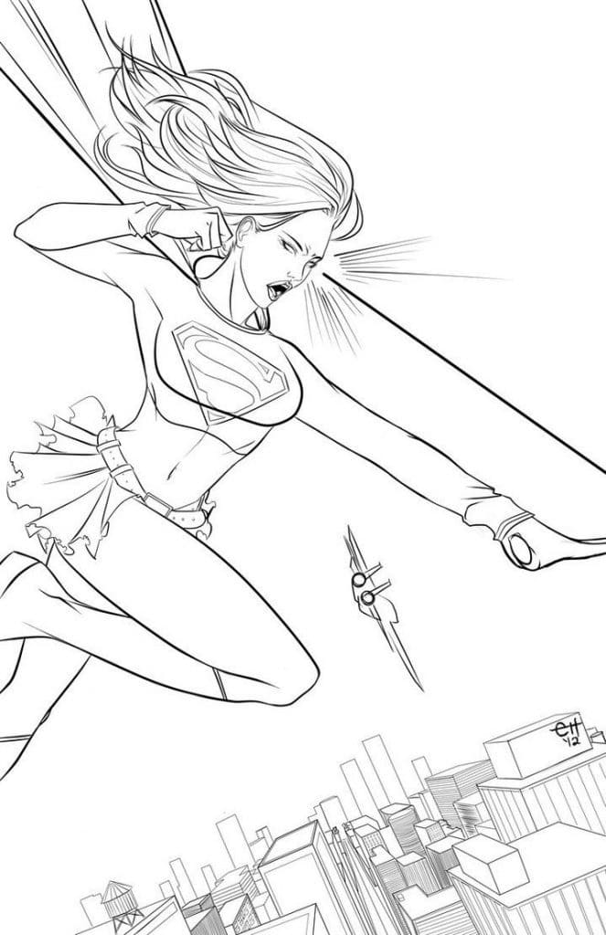 Supergirl is Fighting