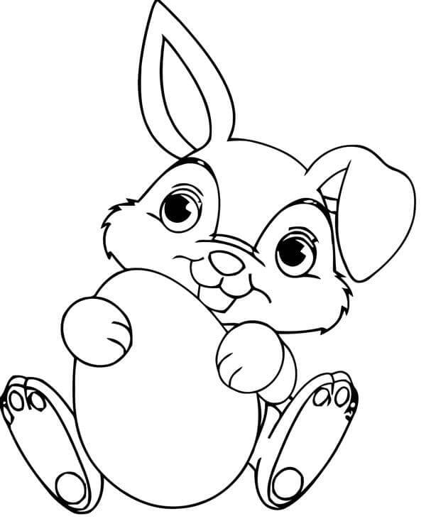 Symbol Of Life Is The Easter Egg coloring page