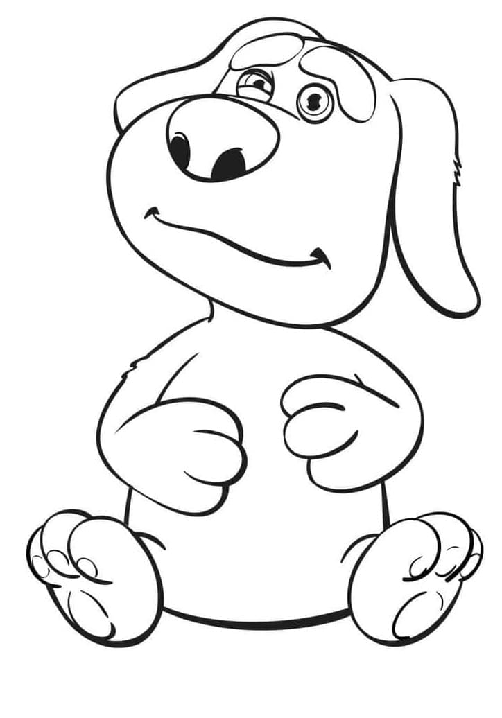 Talking Ben Coloring Pages Printable for Free Download