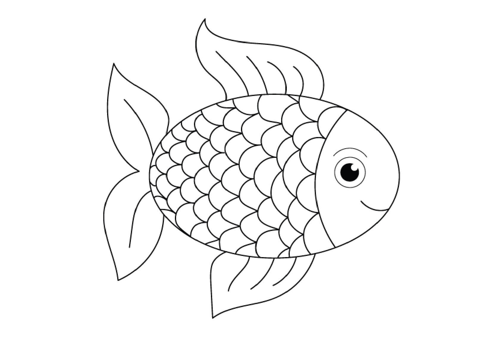 Amazing Rainbow Fish coloring page - Download, Print or Color Online ...
