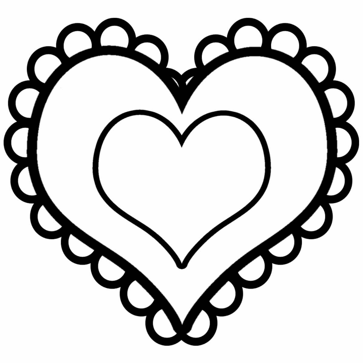 Broken Heart Free Idea coloring page