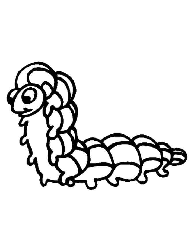 Normal Drawing Worm coloring page - Download, Print or Color Online for ...