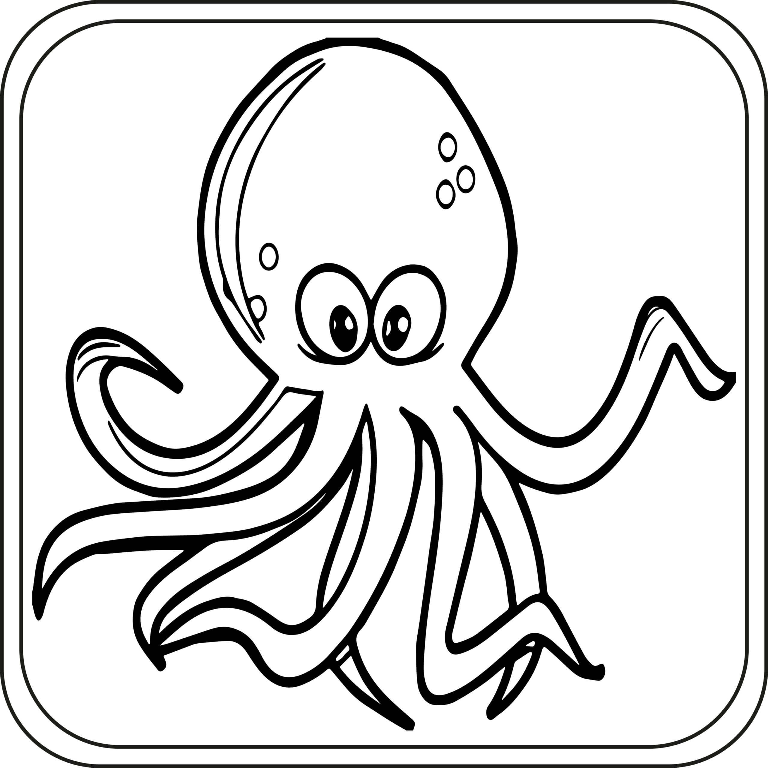 Octopus Free Pictures coloring page - Download, Print or Color Online ...