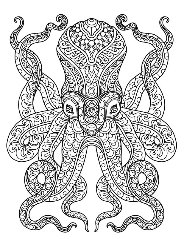 Octopus Mandala