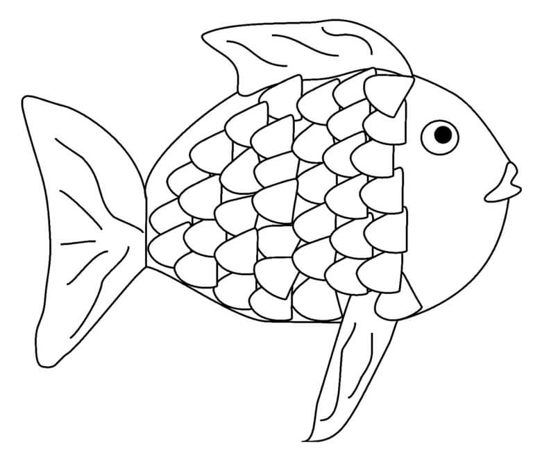 Rainbow Fish Free Download coloring page - Download, Print or Color ...