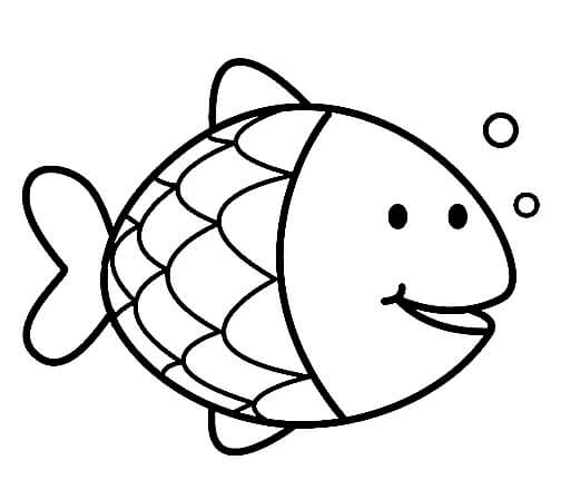 Rainbow Fish Free Idea coloring page - Download, Print or Color Online ...