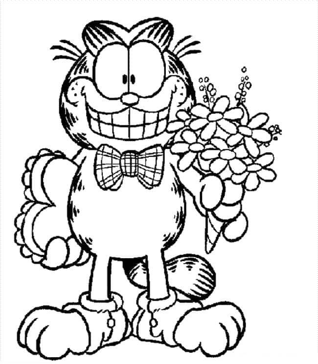 Romantic Garfield