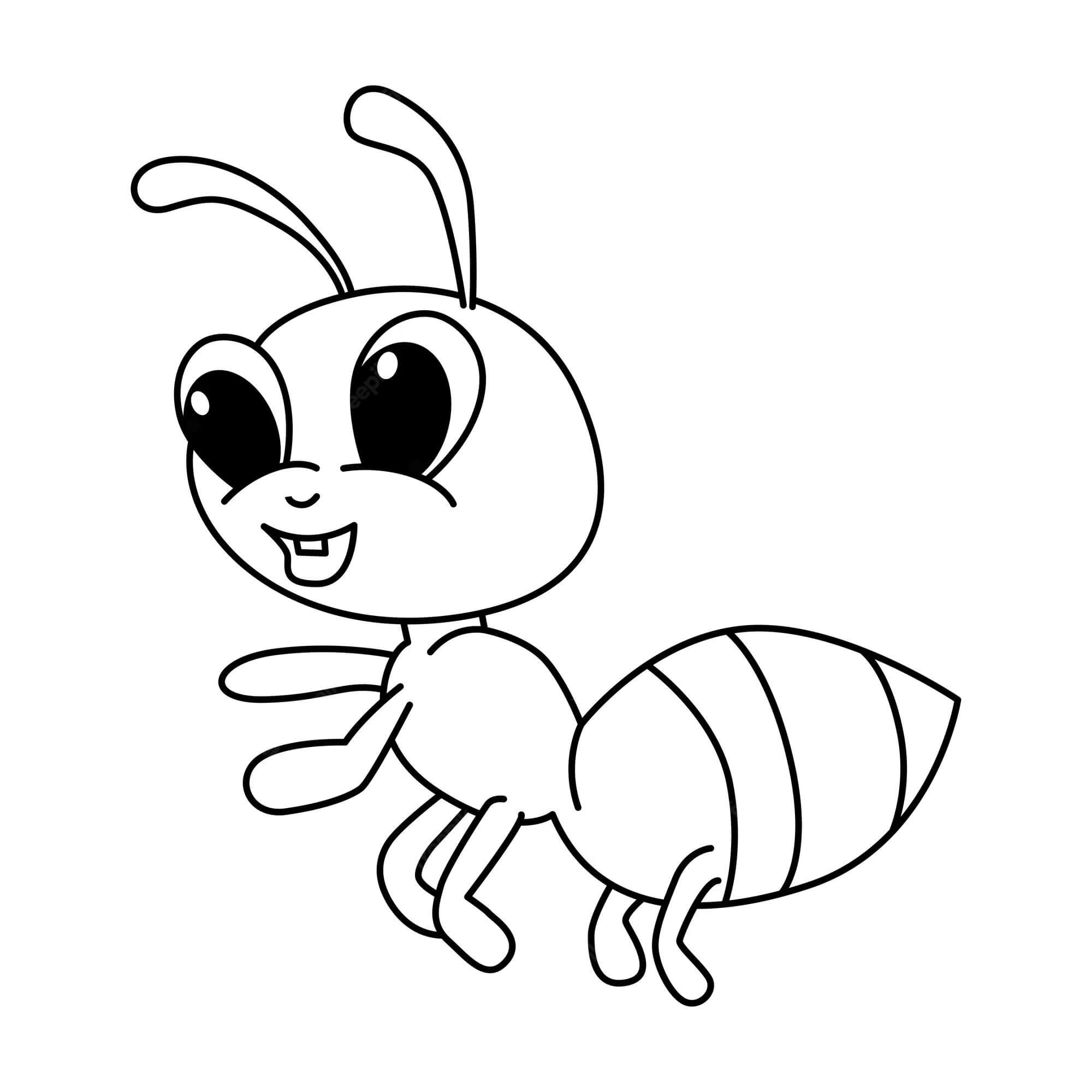 Sweet Ant coloring page