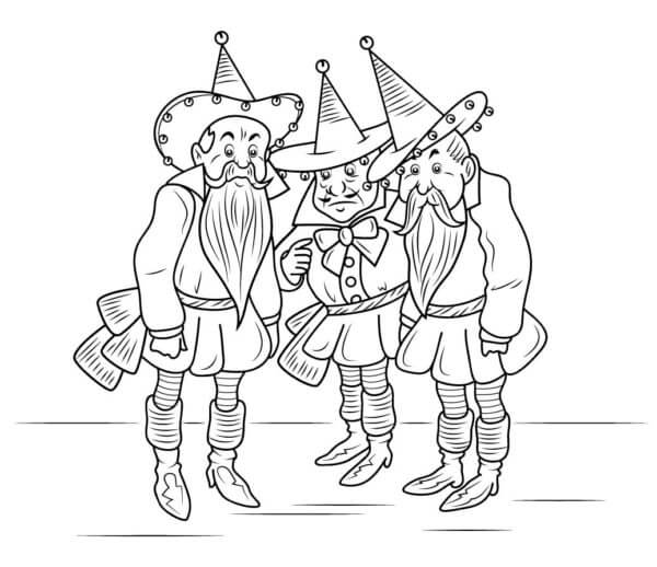 Three Fabulous Gnomes In Hats