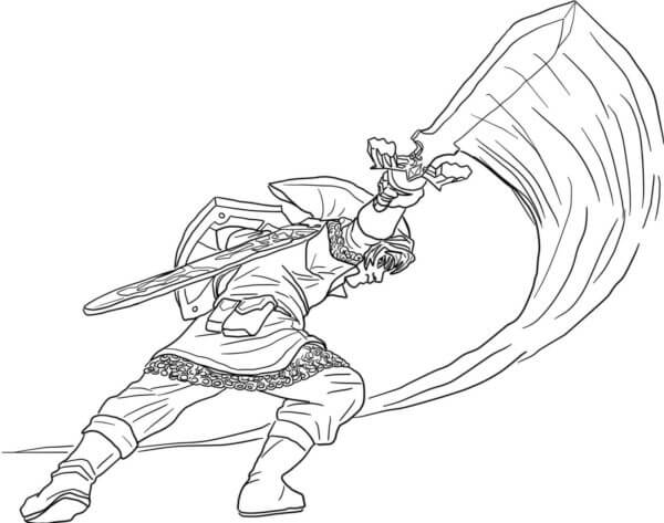 A Boy Of The Elf Race, Hailian coloring page