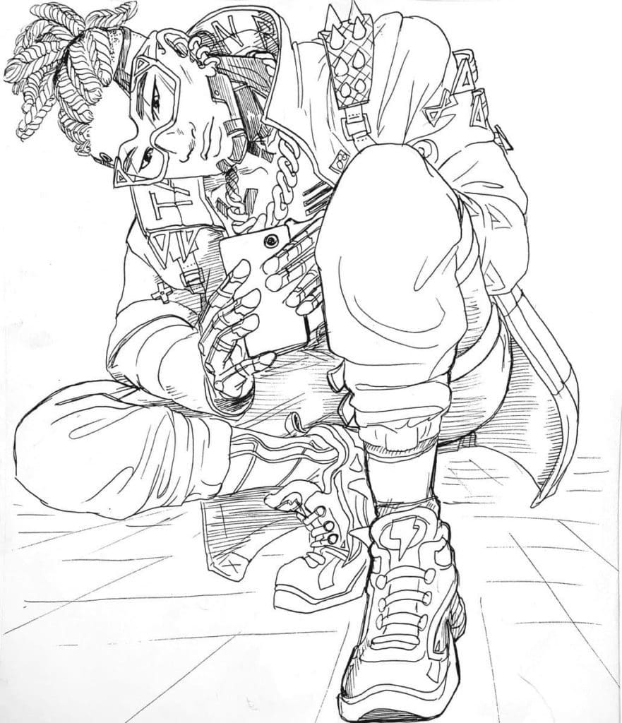 Apex Legends Free For Kids coloring page