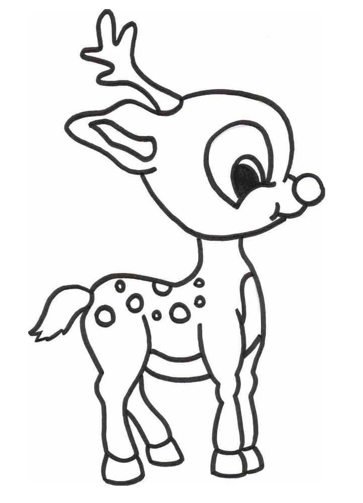 Baby Christmas Reindeer