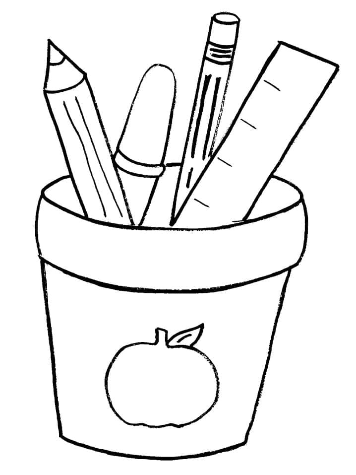 Back to School – Sheet 17 coloring page